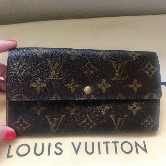 Louis Vuitton Handbags - Louis Vuitton Brown Monogram Long Wallet Vintage